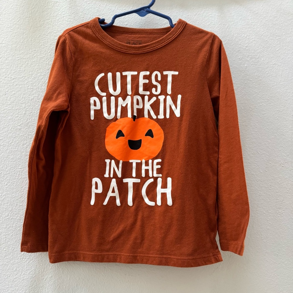 The Children's Place Cutest Pumpkin Long Sleeve Tee. NWOT. Size 5t